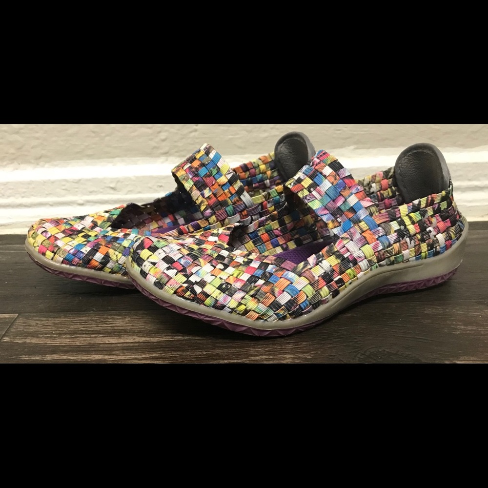 Zee Alexis Womens Sammi Woven Mary Jane 36 US 6